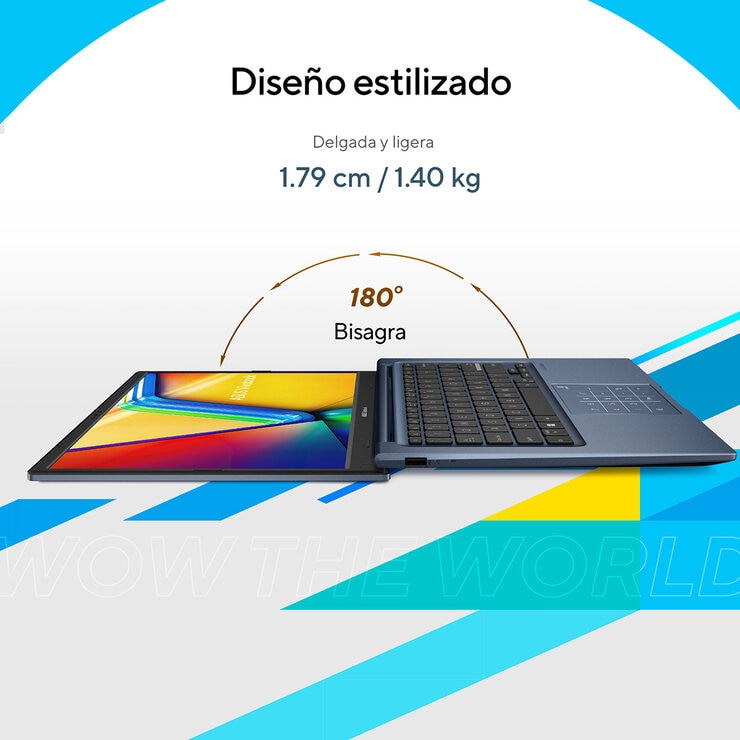 ASUS Vivobook 14 Laptop 14" Full HD Intel Core i5 16GB 512GB SSD — Imagen 3 de 4