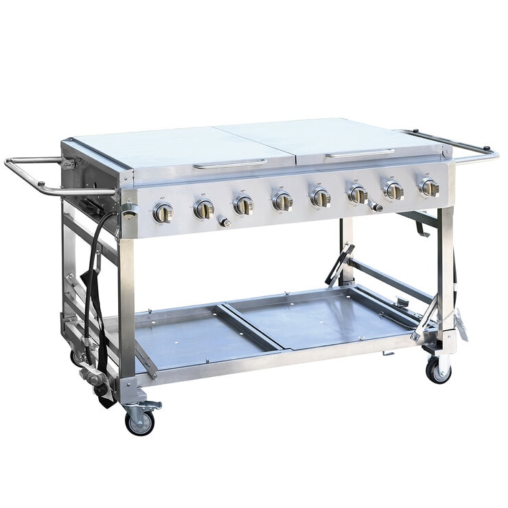 NXR, Parrilla de Acero de 8 Quemadores Plegable — Imagen 4 de 4