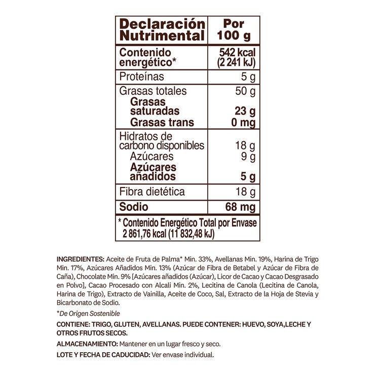 Rip Van Obleas Rellenas de Chocolate y Avellanas 24/22 g — Imagen 2 de 3