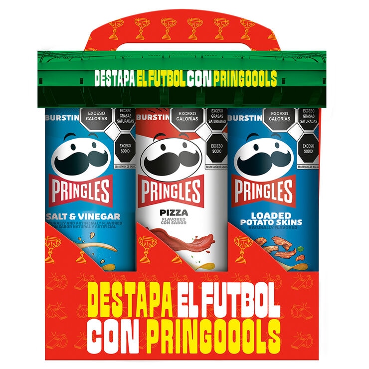 Pringles World Cup Papas Surtidas 6/158 g — Imagen 1 de 4