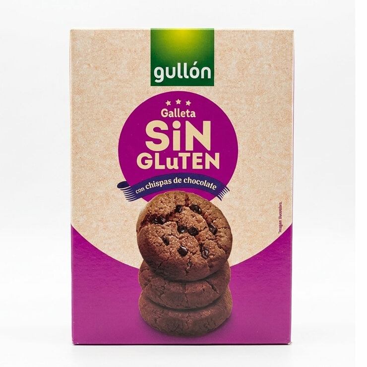 Gullón Galleta de Chocolate sin Gluten con Chispas de Chocolate 600 g — Imagen 2 de 4