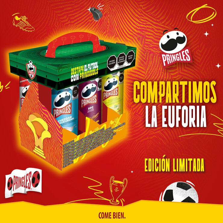 Pringles World Cup Papas Surtidas 6/158 g — Imagen 4 de 4