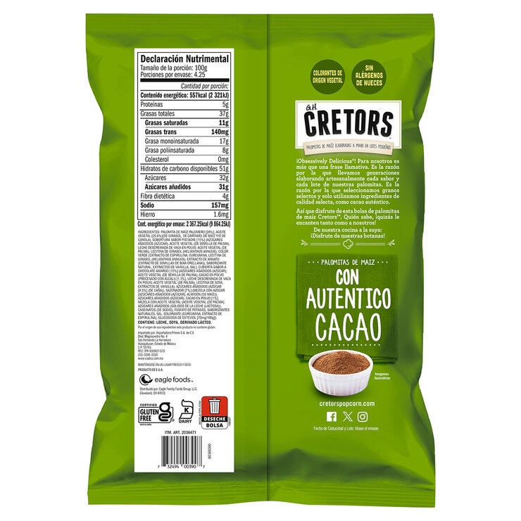 Cretors Palomitas de Dubai 425 g — Imagen 2 de 2