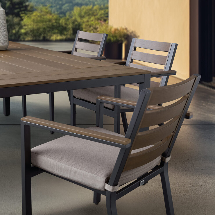 Agio, Stockholm Comedor para Exterior 6 Piezas — Imagen 2 de 4