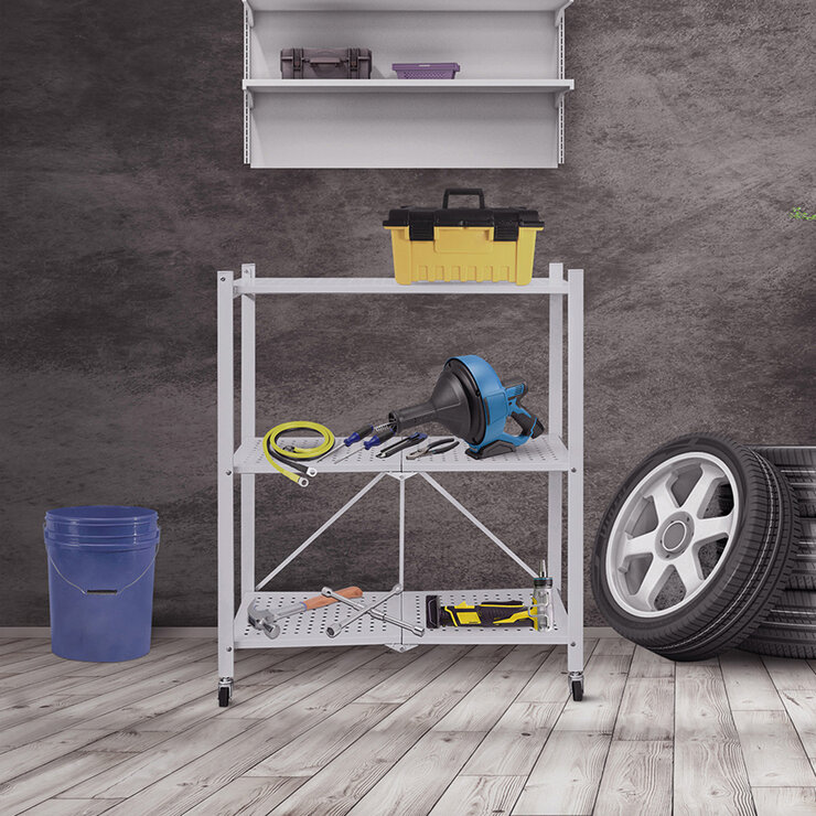 AG Box, Estante de Almacenamiento de Montaje Libre Plegable — Imagen 3 de 4