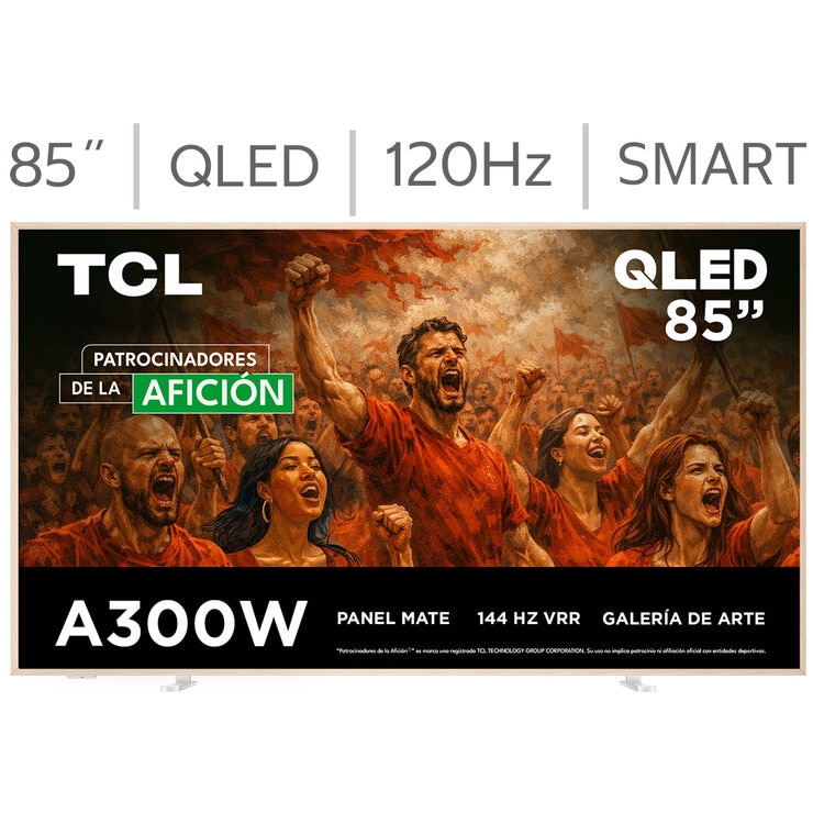 TCL Pantalla 85" QLED 4K NXTVISION Google TV