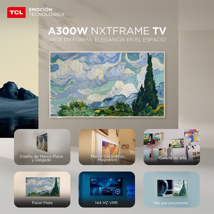 TCL Pantalla 85" QLED 4K NXTVISION Google TV — Imagen 2 de 4