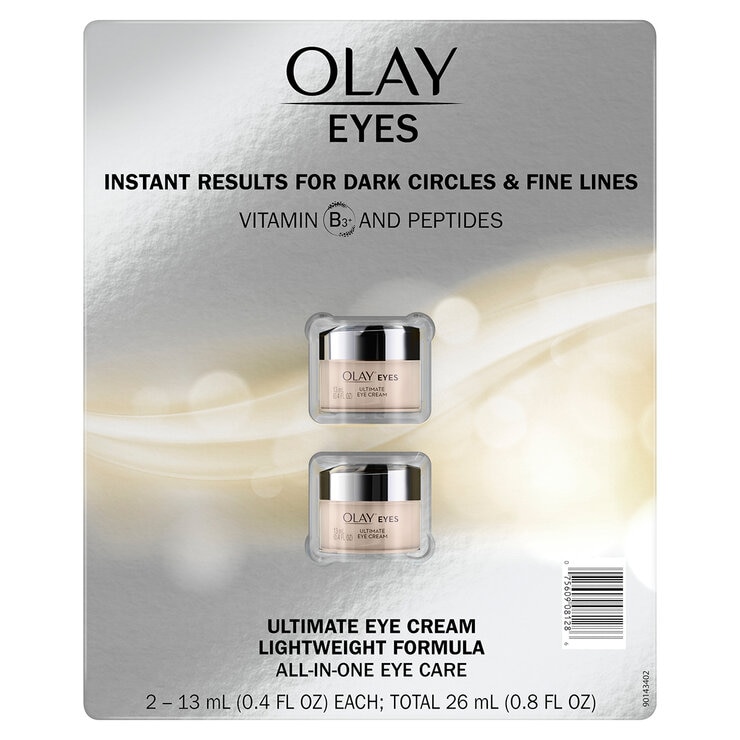 Olay Crema para Contorno de Ojos 2 pzas de 13 ml c/u