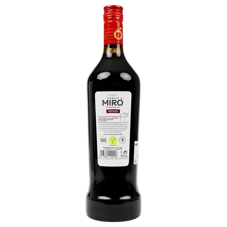 Vermut Miró Rojo 1 L — Imagen 2 de 2