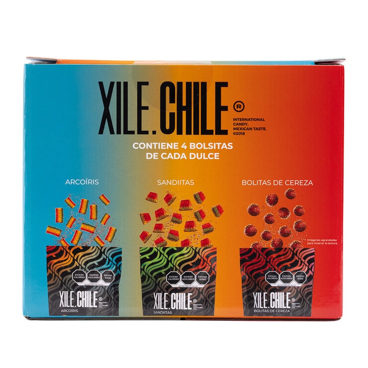 Xile Chile Surtido de Dulces 12/50 g