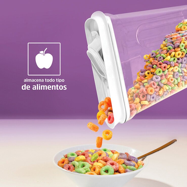 AG Box, Set de 3 Contenedores Cerealeros Chicos, Herméticos — Imagen 2 de 4