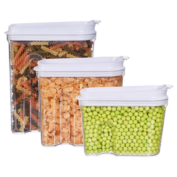 AG Box, Set de 3 Contenedores Cerealeros Chicos, Herméticos — Imagen 4 de 4