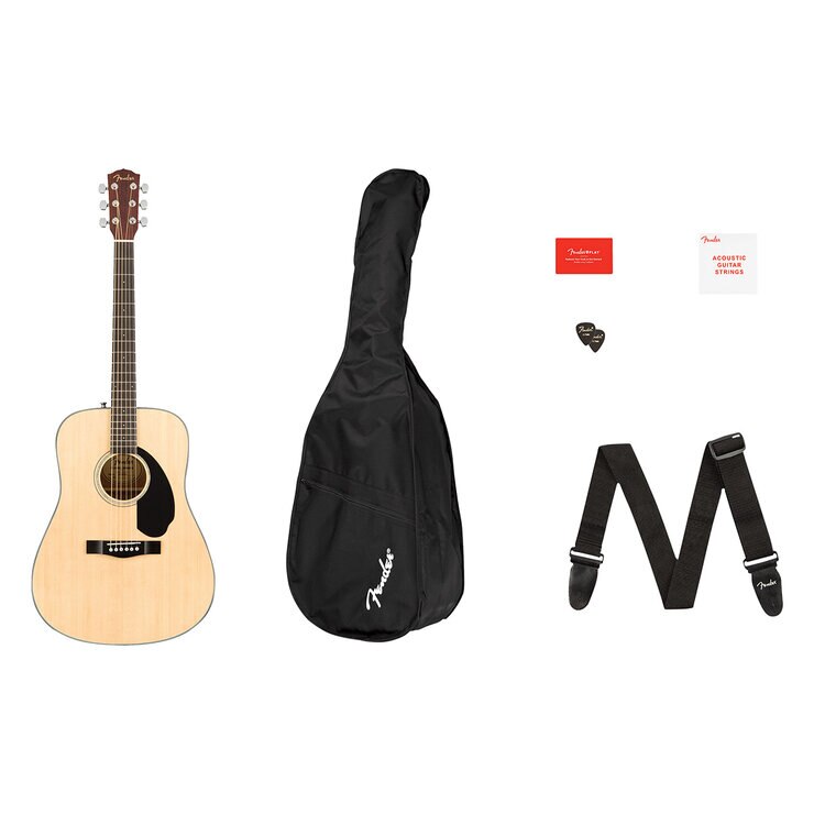 Fender Paquete de Guitarra Acústica