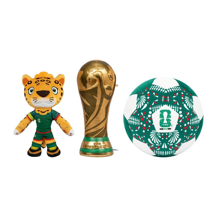 FIFA Figuras de Peluche 3 Pzas, Varios Modelos