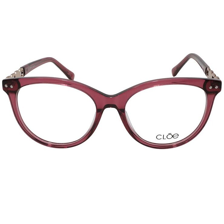 Cloe CLE.61412.0RED.54 Armazón Oftálmico + Clip Solar Polarizado