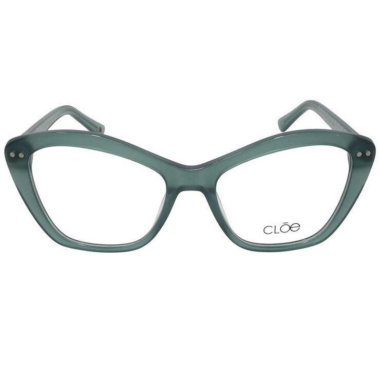 Cloe CLE.61404.0GRN.55 Armazón Oftálmico + Clip Solar Polarizado
