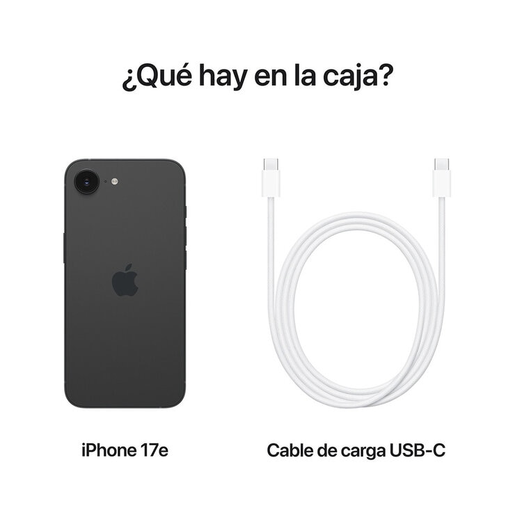 Apple iPhone 17e 256GB Negro — Imagen 3 de 4