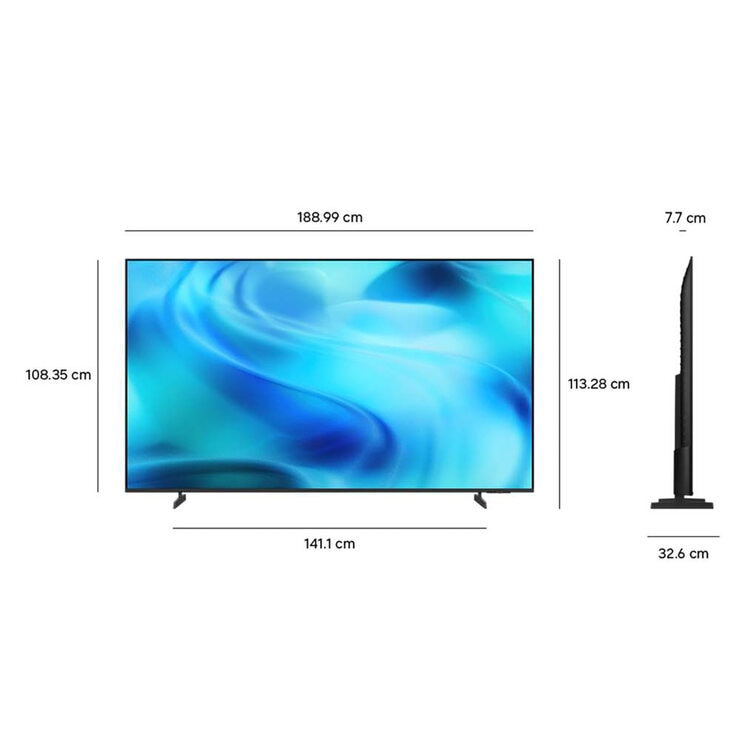 Samsung Pantalla 85" Crystal UHD Smart TV — Imagen 3 de 4