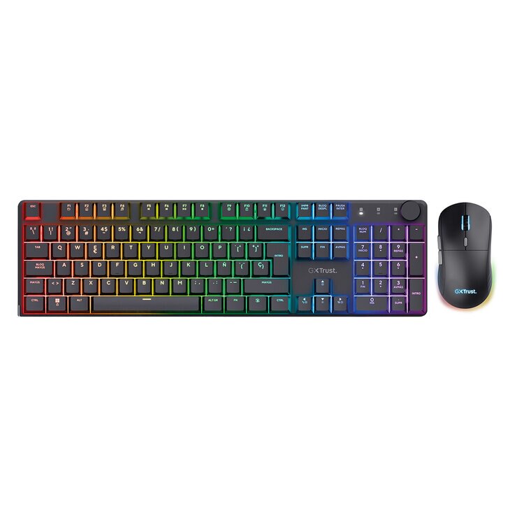 GXTrust Kit Gaming Teclado Mecánico + Mouse RGB