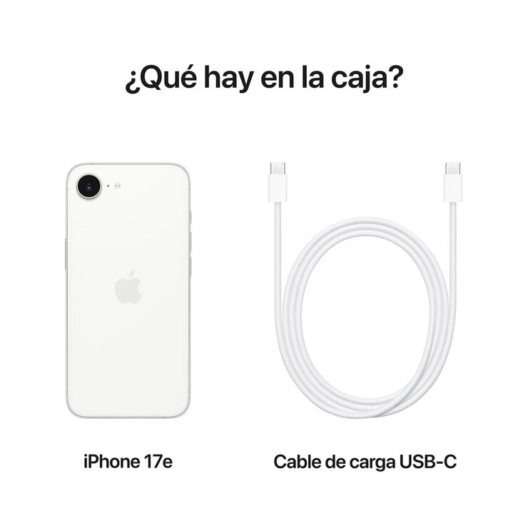Apple iPhone 17e 256GB Blanco — Imagen 4 de 4