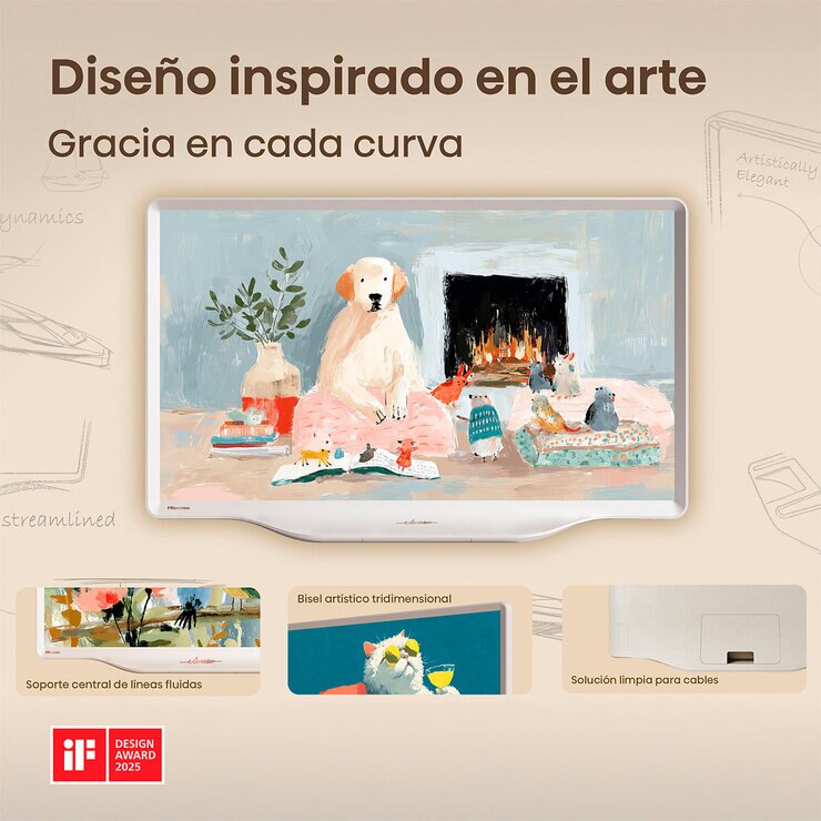 Hisense Pantalla 32" DECO Fire TV — Imagen 2 de 4