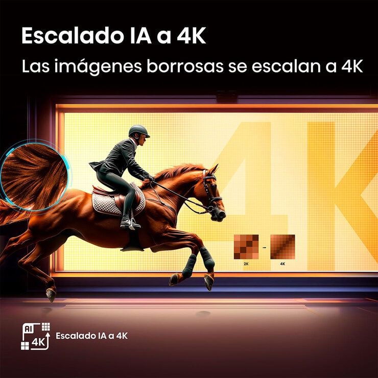 Hisense Pantalla 43" QLED 4K Fire TV — Imagen 2 de 4