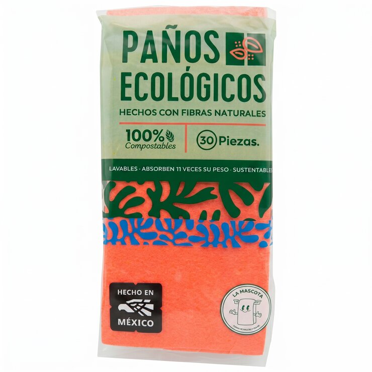 La Mascota Paños Ecológicos 30 pzas