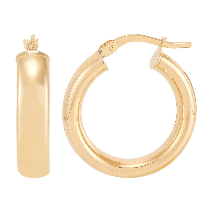 Aretes, Arracadas, Oro Amarillo 14K — Imagen 4 de 4