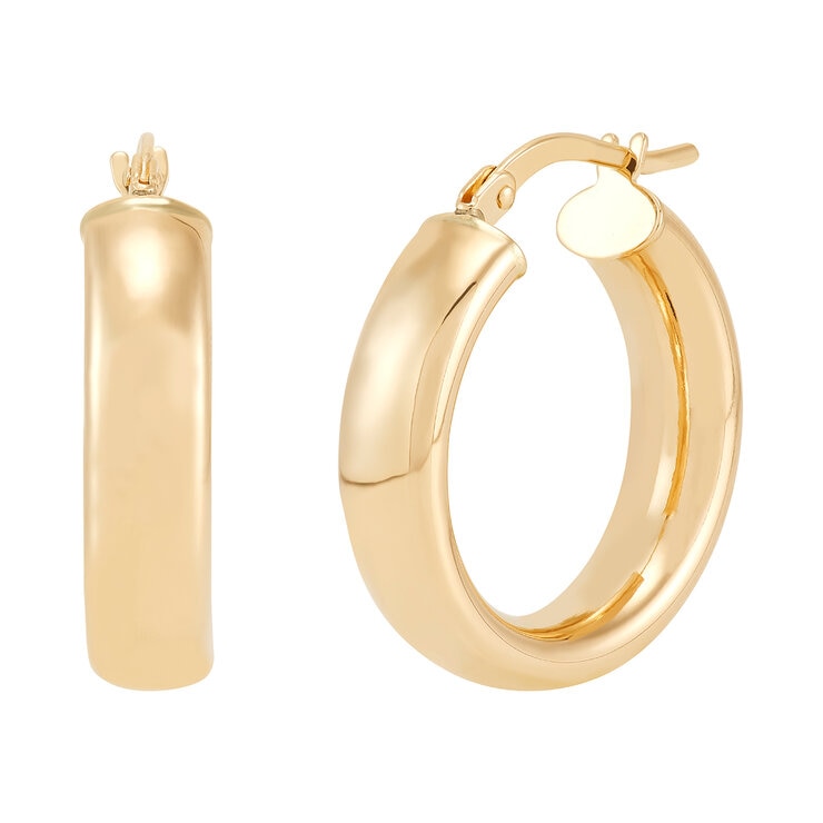 Aretes, Arracadas, Oro Amarillo 14K