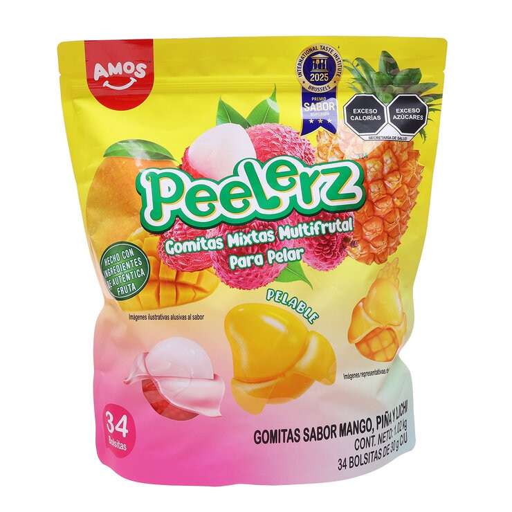 Peleerz Gomitas Mixtas Frutales 34/30 g — Imagen 1 de 4