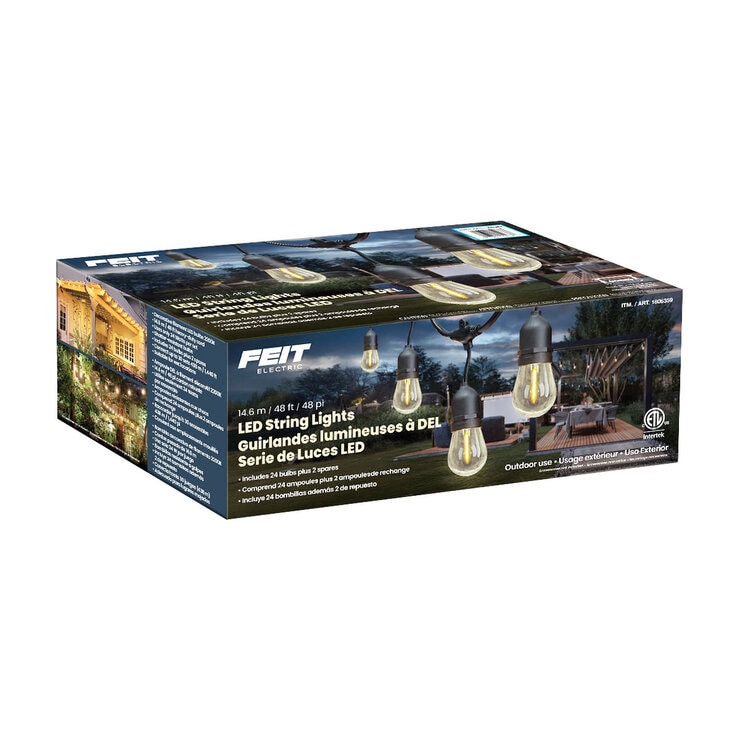 Feit, Serie de Luces LED para Exteriores 14.6M
