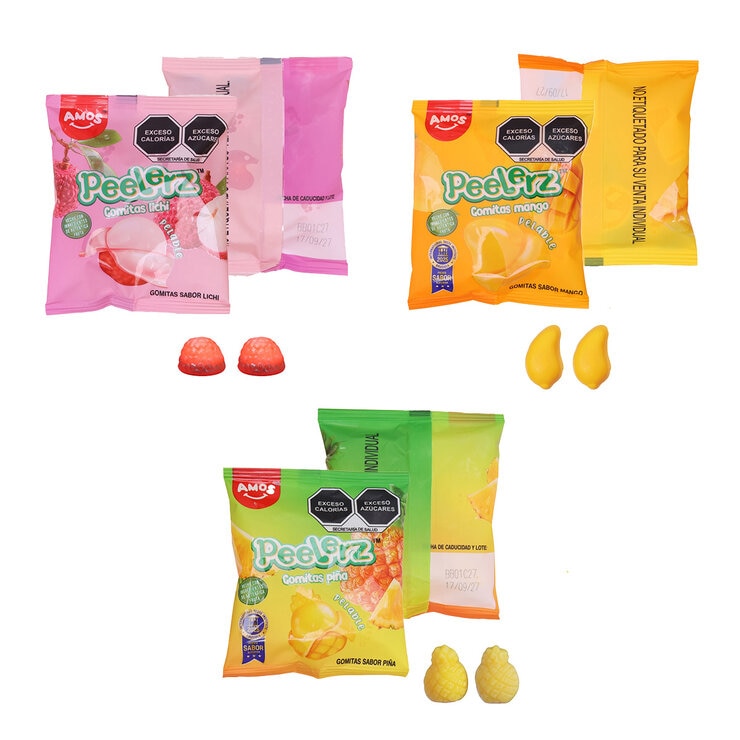 Peleerz Gomitas Mixtas Frutales 34/30 g — Imagen 2 de 4