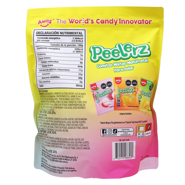 Peleerz Gomitas Mixtas Frutales 34/30 g — Imagen 3 de 4