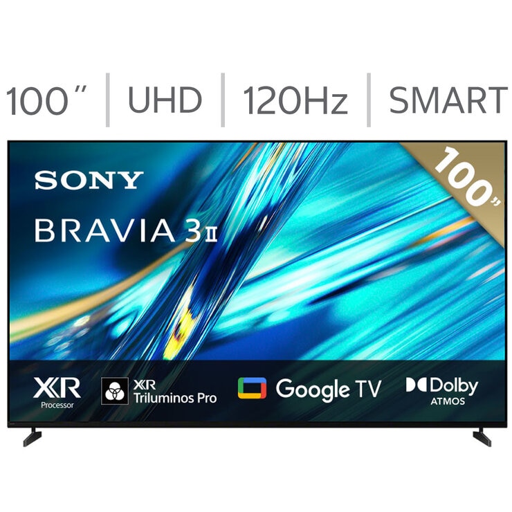 Sony Pantalla 100" BRAVIA 3 II 4K Smart TV