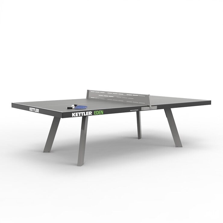 Kettler Mesa De Ping Pong Fija Para Exteriores Eden Gris — Imagen 3 de 4