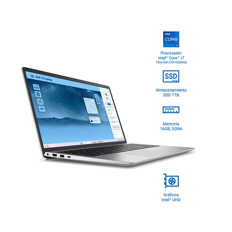 DELL 15 DC15250 15.6" Full HD Intel Core i7 16GB 1TB SSD — Imagen 2 de 4