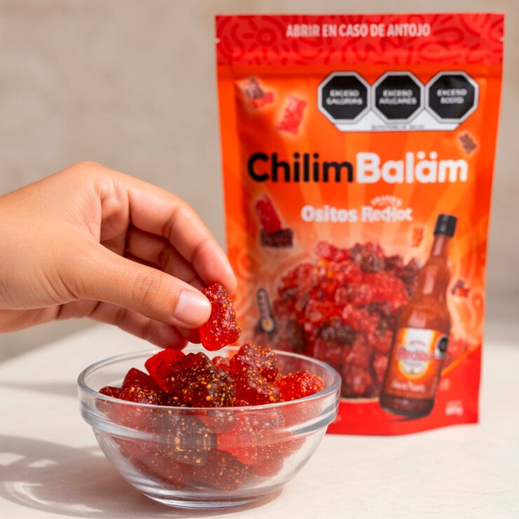 Chilim Balam Ositos de Gomita Sabor RedHot 650 g — Imagen 4 de 4