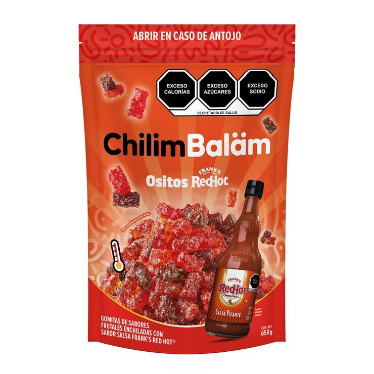 Chilim Balam Ositos de Gomita Sabor RedHot 650 g