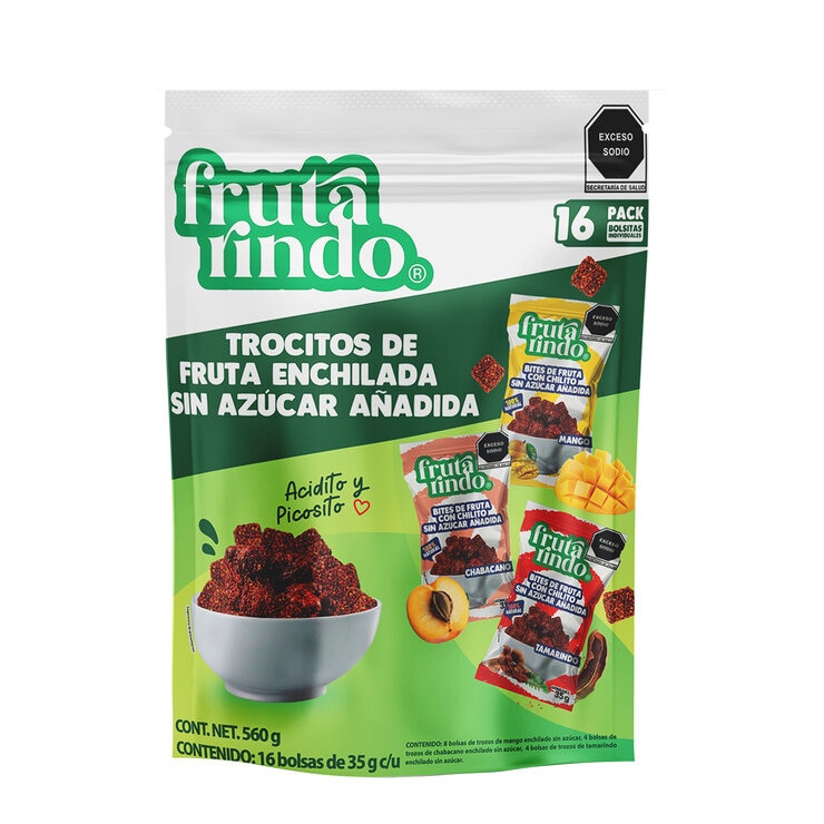 Frutarindo Bites de Fruta Enchilada 16/35 g