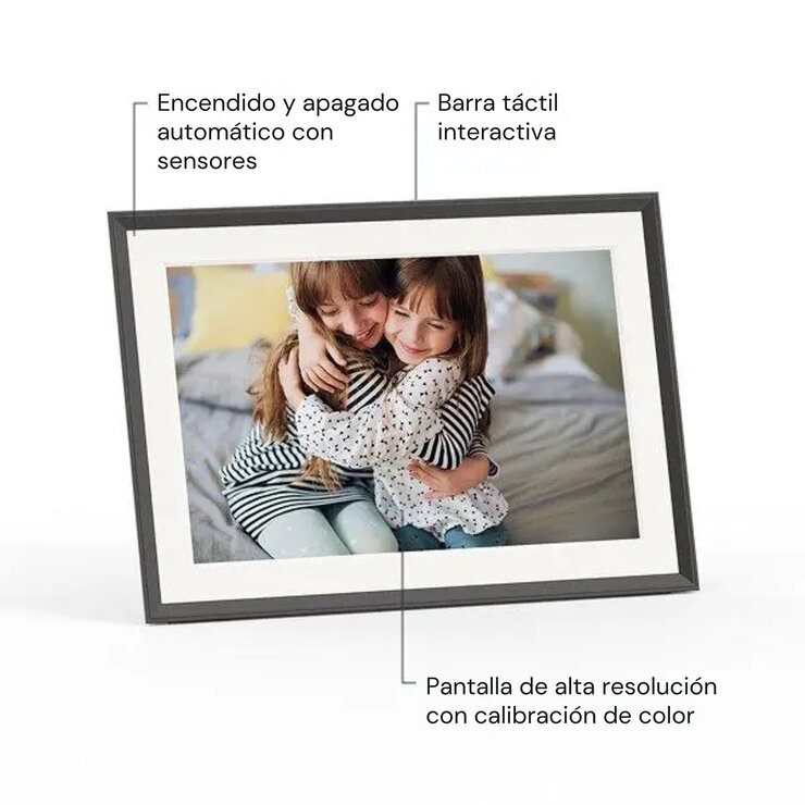 Aura Frame Carver Mat Marco Inteligente de 10.1" — Imagen 3 de 4