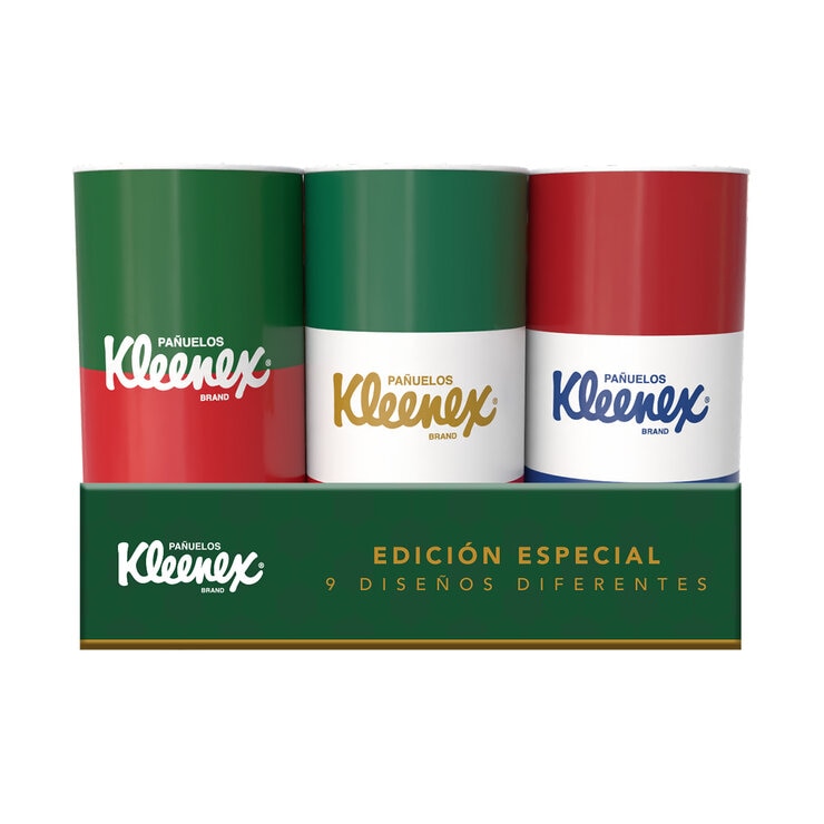 Kleenex Edición Mundialista 9 piezas de 50 pzas — Imagen 1 de 3