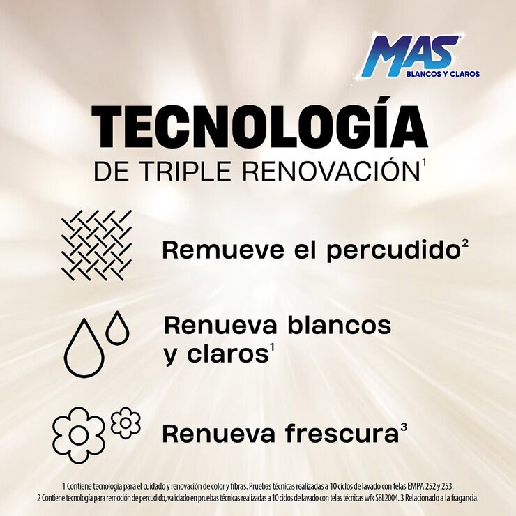 Mas Blancos y Claros Detergente Líquido 9 l — Imagen 2 de 4