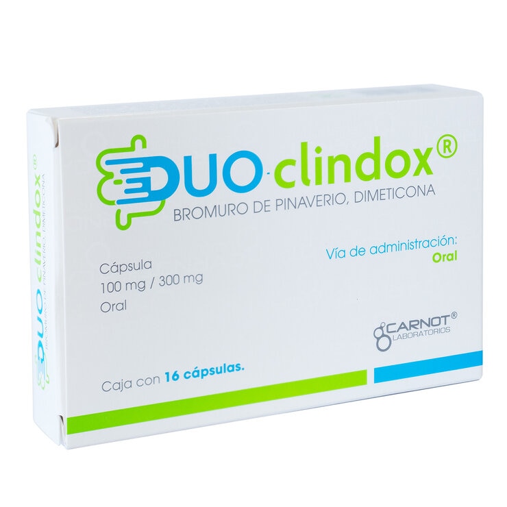 Duo Clindox 100/300 mg 16 Cápsulas