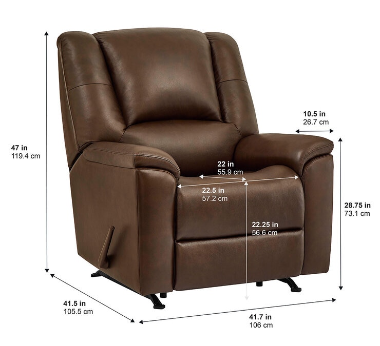 Barcalounger, Sillón Reclinable con Mecedora — Imagen 2 de 4
