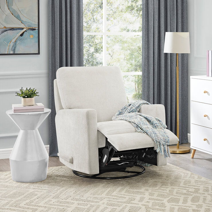 True Innovations, Sillón Reclinable de Tela con Mecedora — Imagen 2 de 4