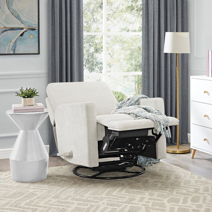 True Innovations, Sillón Reclinable de Tela con Mecedora — Imagen 3 de 4