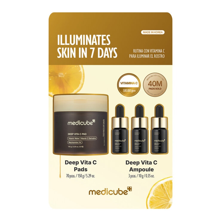 Medicube Vit C, Pads + Ampolleta — Imagen 2 de 4
