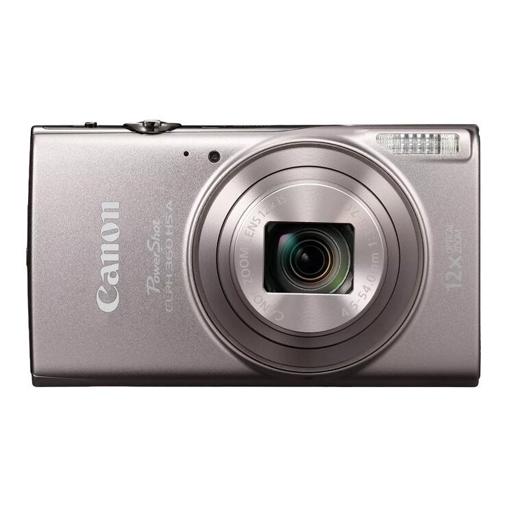 Canon PowerShot ELPH 360 A Cámara Digital Plateada — Imagen 1 de 4