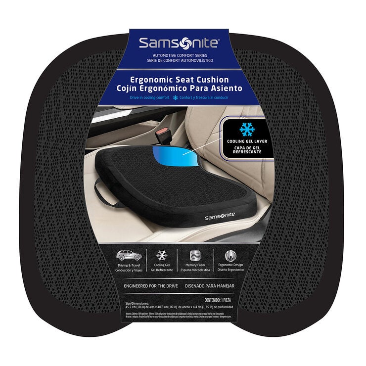Samsonite Cojín para Asiento con Gel Refrescante — Imagen 4 de 4