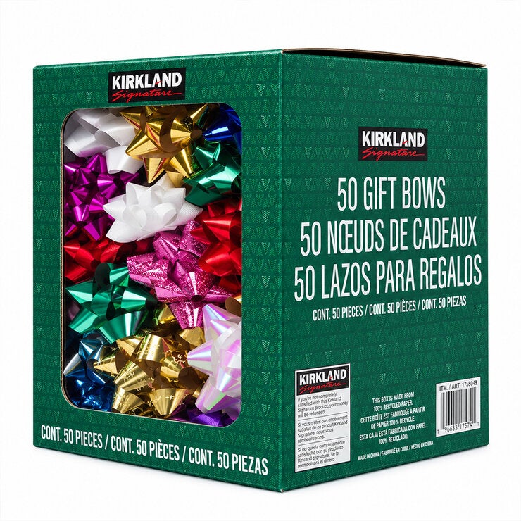 Kirkland Signature Moños Para Regalo 50 Piezas Varios Modelos — Imagen 2 de 2